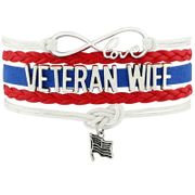 Veteran Wife Wrap Bracelet