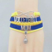 Volleyball Mom Wrap Bracelet