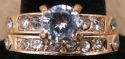 Wedding Diamond 18k Gold Ring