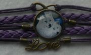 Wolf Time Gemstone Multilayer Wrap Bracelet
