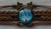 Wolf Time Gemstone Multilayer Wrap Bracelet