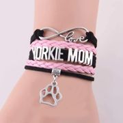 Yorkie Mom Wrap Bracelet