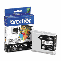 Brother LC51 Black Ink Cartridge 500 Yield (OEM)