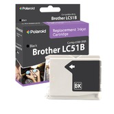 Brother LC51BK Black Ink Cartridge by Polaroid