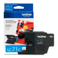 Brother LC71C Cyan Ink Cartridge (OEM)