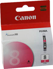 Canon 0622B002 CLI-8M Magenta Ink Tank (OEM)