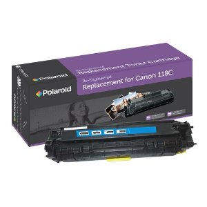 Canon 118C Replacement Toner by Polaroid (Cyan)