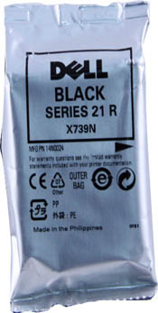 Dell X739N Black Ink Cartridge Series 21 (OEM)