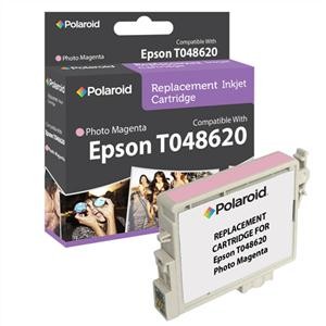 Epson T048620 Photo Black Magenta Ink Cartridge by Polaroid