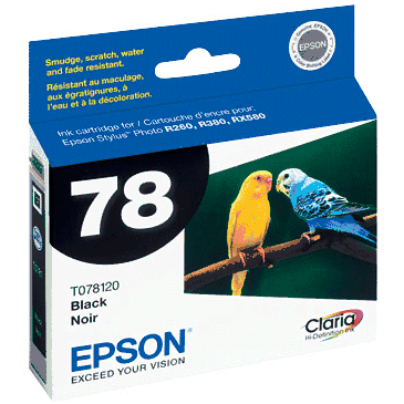 Epson T078120 Black Remanufactured Ink Cartridge