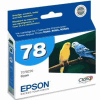 Epson T078220 Cyan Remanufactured Ink Cartridge