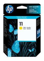 Hewlett Packard C4838A 11 Yellow Ink Cartridge 2.5k Yield (OEM)