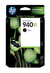 Hewlett Packard C4906AN HP 940XL Ink Cartridge Black 2.2K Yield (OEM)