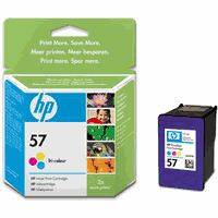 Hewlett Packard C6657AN 57 Tri-Color Ink Cartridge 500 Yield (OEM)