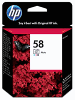 Hewlett Packard C6658AN 58 Photo Ink Cartridge 140 Yield (OEM)