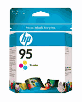 Hewlett Packard C8766WN 95 Tri-Color Ink Cartridge (OEM)