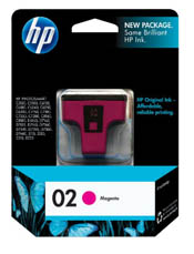 Hewlett Packard C8772WN 02 Magenta Ink Cartridge (OEM)