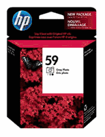 Hewlett Packard C9359AN 59 Gray Photo Print Cartridge 100 Yd (OEM)