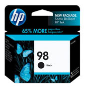 Hewlett Packard C9364WN 98 Black Ink Cartridge (OEM)