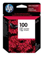 Hewlett Packard C9368AN 100 Gray Photo Ink Cartridge 80 Yield (OEM)