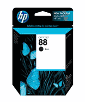 Hewlett Packard C9385AN 88 Black Ink Cartridge 850 Yield (OEM)