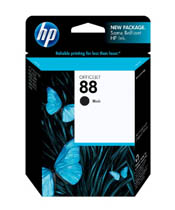 Hewlett Packard C9385AN 88 Black Ink Cartridge 850 Yield (OEM)