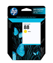 Hewlett Packard C9388AN 88 Yellow Ink Cartridge 860 Yield (OEM)