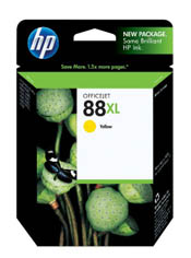 Hewlett Packard C9393AN 88XL Yellow Ink Cartridge 1540 Yield (OEM)