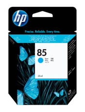 Hewlett Packard C9425A 85 Cyan Ink Cartridge (OEM)