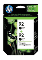 Hewlett Packard C9512FN 92 Black Ink (2 Pack) (OEM)