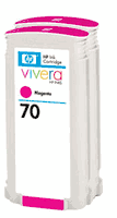 Hewlett Packard CB344A 70 Magenta Ink (2 Pack) (OEM)