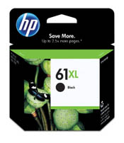 Hewlett Packard CH563WN HP 61XL Ink Black Yield 480 (OEM)