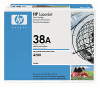 Hewlett Packard Q1338A 38A LaserJet Print Cartridge 12k Yield (OEM)