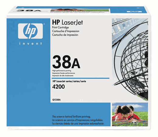 Hewlett Packard Q1338A 38A LaserJet Print Cartridge 12k Yield (OEM)