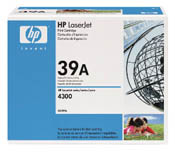 Hewlett Packard Q1339A 39A LaserJet Print Cartridge 18k Yield (OEM)