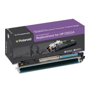 HP 126A Replacement Toner by Polaroid (Cyan)