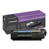 HP 12A Replacement Toner by Polaroid ( Black)