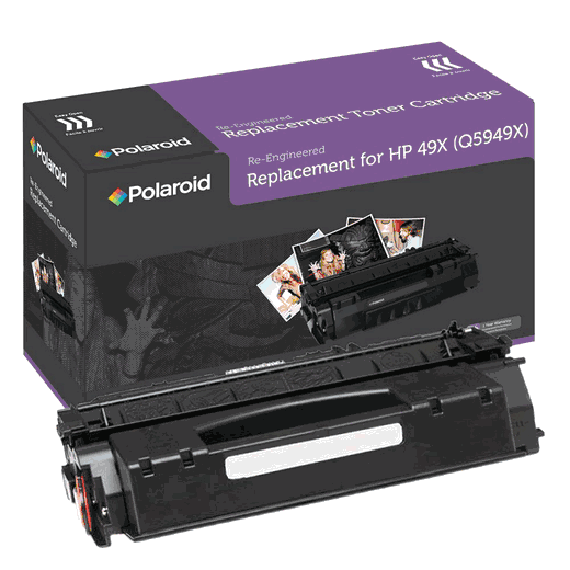 HP 49X Replacement Toner by Polaroid (Black)