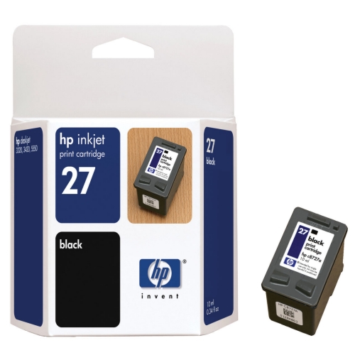 HP C8727AN Black Remanufactured Ink Cartridge