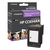 HP CC654AN Black Ink Cartridge by Polaroid