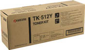 Kyocera TK512Y Yellow Toner (8k Yield) (OEM)