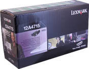 Lexmark 12A4715 Hi-Yield Return Program Toner 6K Yield (OEM)