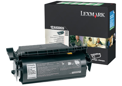 Lexmark 12A6869 Hi-Yield Return Toner Spec Labels (OEM)