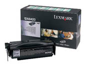 Lexmark 12A8420 Return Program Toner 6K Yield (OEM)