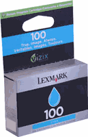 Lexmark 14N0900 #100C Cyan Return Program Ink 200Yd (OEM)