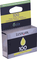 Lexmark 14N0902 #100Y Yellow Return Program Ink 200Yd (OEM)