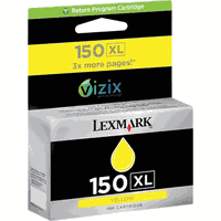 Lexmark 14N1618 #150XL Hi-Yield Yellow Return Program 700 Yield (OEM)