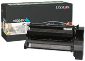 Lexmark 15G041C Cyan Return Program Toner 6K Yield (OEM)