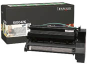 Lexmark 15G042K Black Hi-Yield Return Program Toner (OEM)