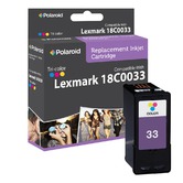 Lexmark 18C0033 Tri-Color Ink Cartridge by Polaroid